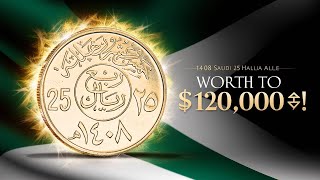 📢 Rare 1408 Saudi 25 Halala Coin 💰 Worth Up to 👉 120000 👈 🤑 Uncover the Rarity 🇸🇦 [upl. by Francisco]