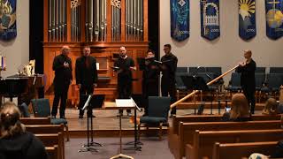 Andachtsjodler with Alphorn Carillon Chamber Choir Dec 2017 [upl. by Orelia]