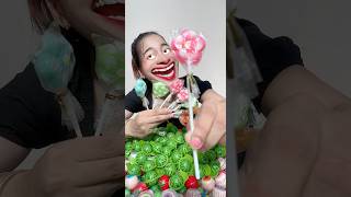 Unboxing Delicious Rainbow Lollipop candy satisfying jelly yummy funny candying rainbowcandy [upl. by Sezen623]