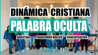 DINAMICA para Jóvenes Cristianos  PALABRA OCULTA 🔥 [upl. by Lawry557]