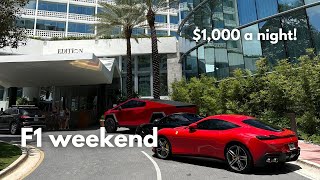 Miami luxury hotel  F1 weekend [upl. by Anrim200]