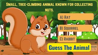 Guess Animals in 3 Seconds  Easy Medium Hard Impossible 8 [upl. by Arrait]