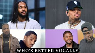 Chris Brown Usher Trey Songz and Omarion Whose catalog can go [upl. by Atikcir759]