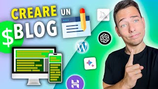 CREARE FACILMENTE un BLOG 📄 e 4 METODI PRATICI per MONETIZZARLO 💶 [upl. by Enobe]