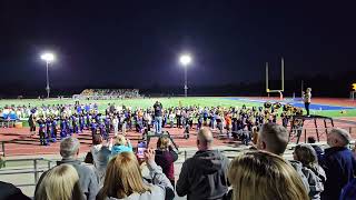 North Point Grizzly Band  Football Game  Fight Song amp National Anthem  10182024 [upl. by Azal]