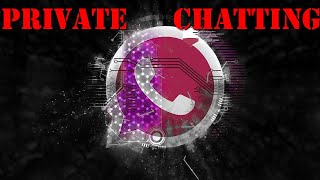 how to chat privately  how to chat anonymously  private chat  anonymous chat  a7skills [upl. by Niamjneb]