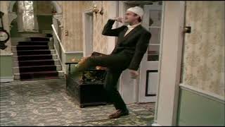 Monty Pythons quotSilly Walksquot crossover in Fawlty Towers [upl. by Arateehc]