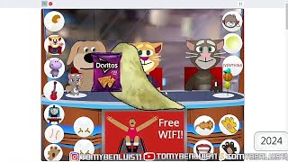 Talking Tom and Ben News Plus Ginger Ginger 2D Update  GAMEPLAY 280 [upl. by Ades]