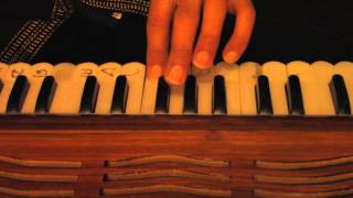 Atashe dar jane ma afrokhti Ustad Nashenas harmonium tutorial [upl. by Atnoved]