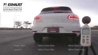 Fi Exhaust Porsche Macan Turbo 36TT Valvetronic Sound Acceleration db Test [upl. by Eliseo422]