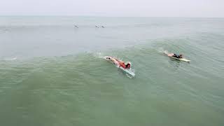 Glassy girl surf session South Padre Island [upl. by Rufus166]