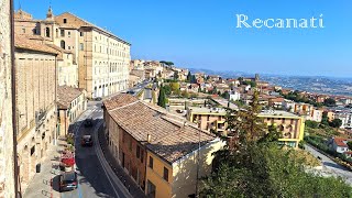 Recanati Marche Italia [upl. by Filiano149]