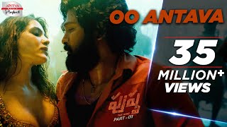 Oo Antava Song  Pushpa Songs Telugu  AlluArjun Rashmika  DSP  Sukumar  Samantha  Indravathi [upl. by Maris731]