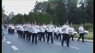 Schützenfest in Rosellen 2017 Dienstagsabendumzug [upl. by Eadrahs840]