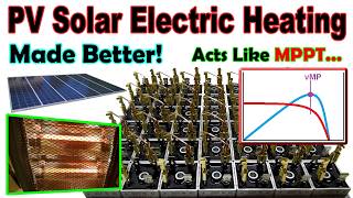 How I Get More Solar Electric Heat With POWER DIODES  Poor Mans MPPT DIY solarenergy solar [upl. by Scoles310]