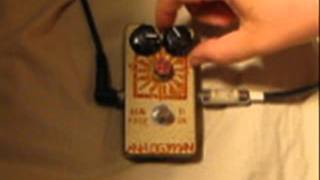 Analogman Sunface TIUK Germanium Transistor Fuzz Pedal demo [upl. by Shipp811]