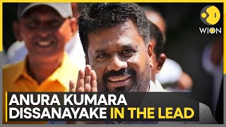 Sri Lanka Presidential Election Anura Kumara Dissanayake in the lead Sajith Premadasa trails [upl. by Davina669]