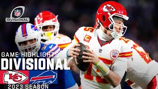 Kansas City Chiefs vs Buffalo Bills Game Highlights  NFL 2023 Divisional Round [upl. by Sherilyn404]