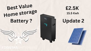 Fogstar 155kwh 48v Battery £2500 Part 2 Best value for money home battery [upl. by Quintana]