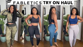 FABLETICS TRY ON HAUL Size M  Cute Activewear Unboxing  Initial Review [upl. by Eniotna]