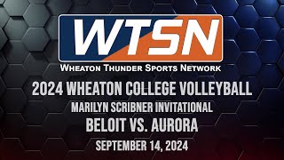 2024 Marilyn Scribner Invitational  Beloit vs Aurora Court 2 [upl. by Aniratak]