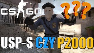 USPS vs P2000 KTÓRY PISTOLET JEST LEPSZY  CSGO  Poradnik [upl. by Clementine]