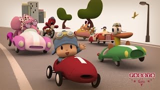 Pocoyo amp Cars The Great Race 20 minutes special [upl. by Tufts]