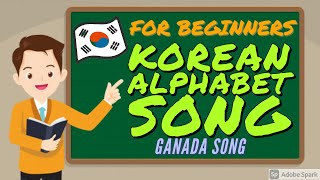 KOREAN ALPHABET SONG [upl. by Mosira808]