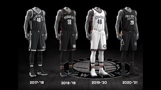 Nike NBA City Edition Uniforms Evolution [upl. by Gordy]