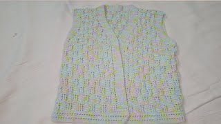 crochet Ladies Sweater Design Full Tutorial Medium Size Ladies Sweater Design for Croatia [upl. by Syck]