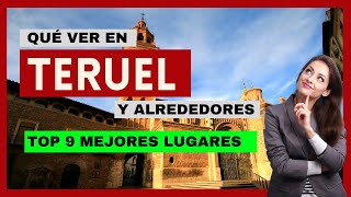 Que ver en TERUEL y alrededores✅ 🏅 Top 9 MEJORES lugares de TERUEL [upl. by Rayshell243]