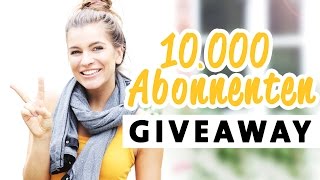 10000 Abonennten Special  Giveaway Gewinnspiel  Danke ihr Süßen [upl. by Holden]