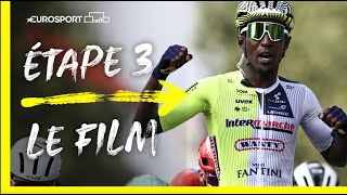 TOUR DE FRANCE 2024  Humour chute collective Girmay vainqueur par chaos  Résumé de la 3e étape [upl. by Adnomal]