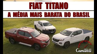 Fiat Titano chega como a picape média mais barata do Brasil [upl. by Nnywg848]