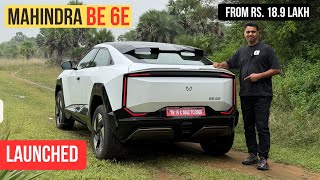 Mahindra BE 6E Most Detailed Walkaround  189 Lakh  232 BHP  500 KM Range 🔥🔥🔥 [upl. by Ariadne]