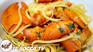 442  Linguine allasticenon ci mettere il mastice  primo piatto di pesce delicato e leggero [upl. by Meeka]