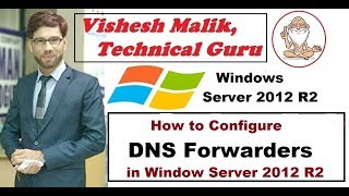 How to Configure DNS Forwarders in Window Server 2012 R2 [upl. by Mady560]