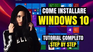 Come installare Windows 10  Download Windows 10 ISO chiavetta USB con Media Creation Tool [upl. by Ylen]