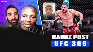 UFC309 Ramiz Brahimajs motivating story FightCourt [upl. by Erdried]