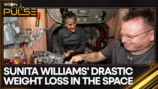 Sunita Williams Latest Picture Show Excessive Weight loss Astronauts Health Concerns NASA  WION [upl. by Trebreh]