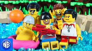 LEGO Dude Perfect Swimming Pool Stereotypes [upl. by Anitra]