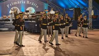 Romanian 30th Guard Brigade Drill Team at the International Festival of Military Music 2022 Braila [upl. by Sitarski]