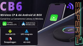 Come avere ChatGPT in auto Atoto CB6 ADATTATORE WIRELESS per android auto ed apple carplay [upl. by Ais]