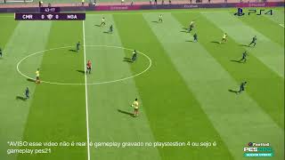 PES21 Guinea Bissau vs Nigeria [upl. by Freeland]