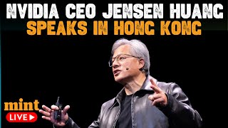 NVIDIA CEO Jensen Huang LIVE Speech In Hong Kong Amid Global Semiconductor Trade Tensions  WATCH [upl. by Macswan]