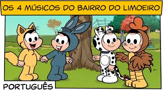 Os Quatro Músicos do Bairro do Limoeiro  Turma da Mônica [upl. by Juli]