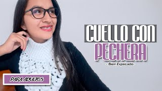 CUELLOS TEJIDOS A CROCHET PARA MUJER fáciles ✅ [upl. by Mather140]