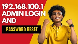 1921681001 IP Address admin login and password reset [upl. by Luci]