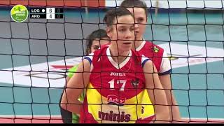 Final Voleibol femenina  Copa de La Reina 2018 [upl. by Yemirej]