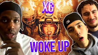 FIRST TIME REACTING TO XG  WOKE UP  Dam Gang [upl. by Arodoeht]